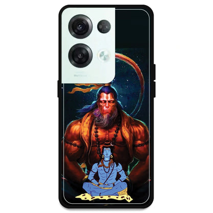 Lord Shiva & Lord Hanuman - Armor Case For Oppo Models Oppo Reno 8 Pro 5G