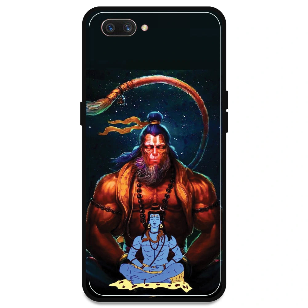 Lord Shiva & Lord Hanuman - Armor Case For Oppo Models Oppo A3s
