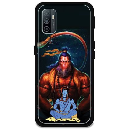 Lord Shiva & Lord Hanuman - Armor Case For Oppo Models Oppo A33