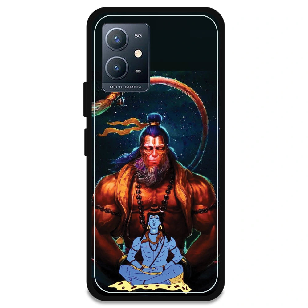 Lord Shiva & Lord Hanuman - Armor Case For Vivo Models Vivo Y30 5G