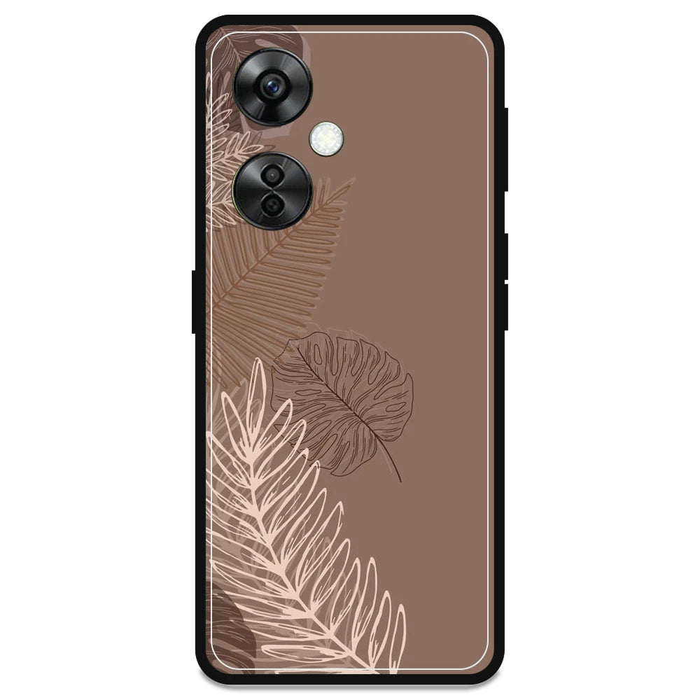 Brown Leaves - Armor Case For OnePlus Models OnePlus Nord CE 3 lite