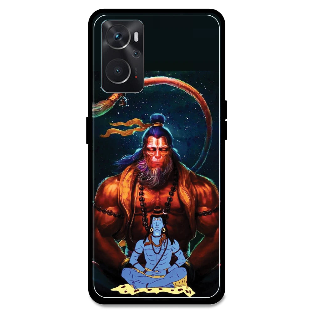 Lord Shiva & Lord Hanuman - Armor Case For Oppo Models Oppo K10