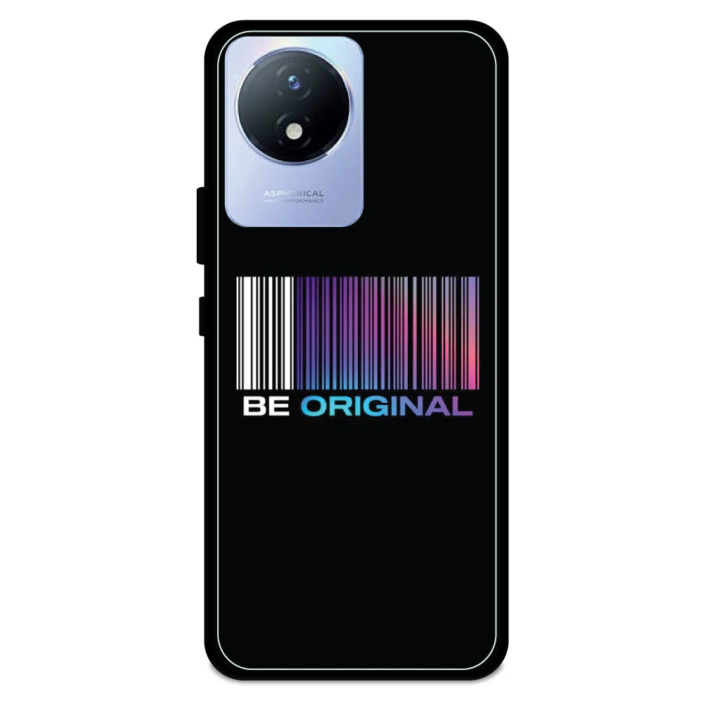 Be Original - Glossy Metal Silicone Case For Vivo Models