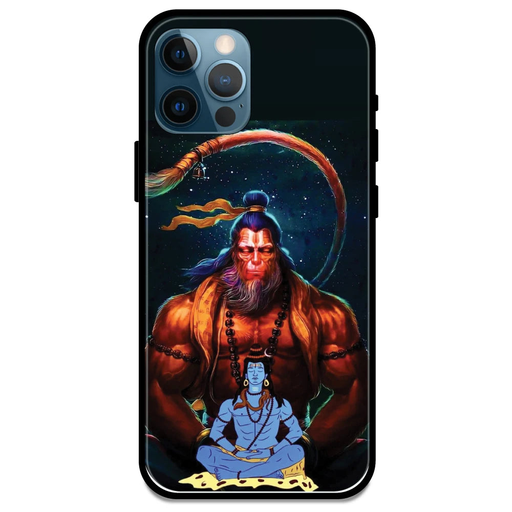 Lord Shiva & Lord Hanuman - Armor Case For Apple iPhone Models Iphone 13 Pro
