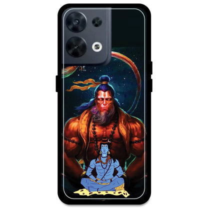 Lord Shiva & Lord Hanuman - Armor Case For Oppo Models Oppo Reno 8 5G