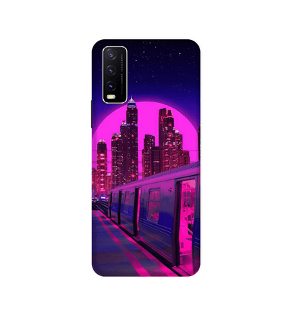 Neon City Synthwave - Hard Cases For Vivo Models
