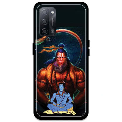 Lord Shiva & Lord Hanuman - Armor Case For Oppo Models Oppo A53s 5G