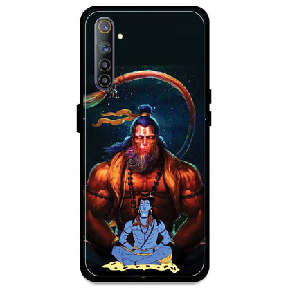 Lord Shiva & Lord Hanuman - Armor Case For Realme Models Realme 6