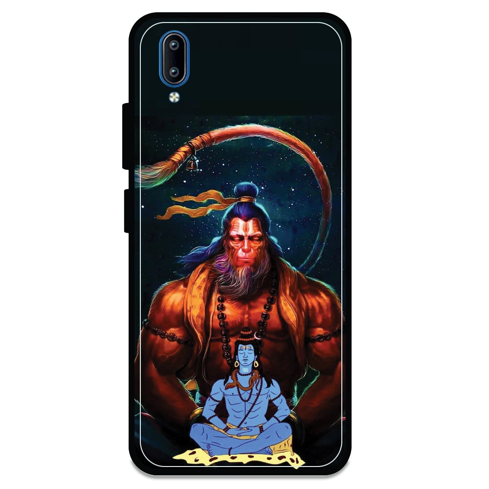 Lord Shiva & Lord Hanuman - Armor Case For Vivo Models Vivo Y91i