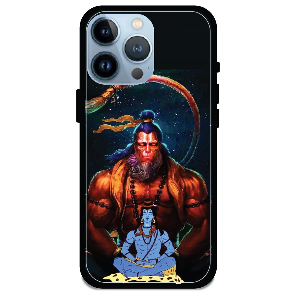 Lord Shiva & Lord Hanuman - Armor Case For Apple iPhone Models Iphone 13 Pro Max