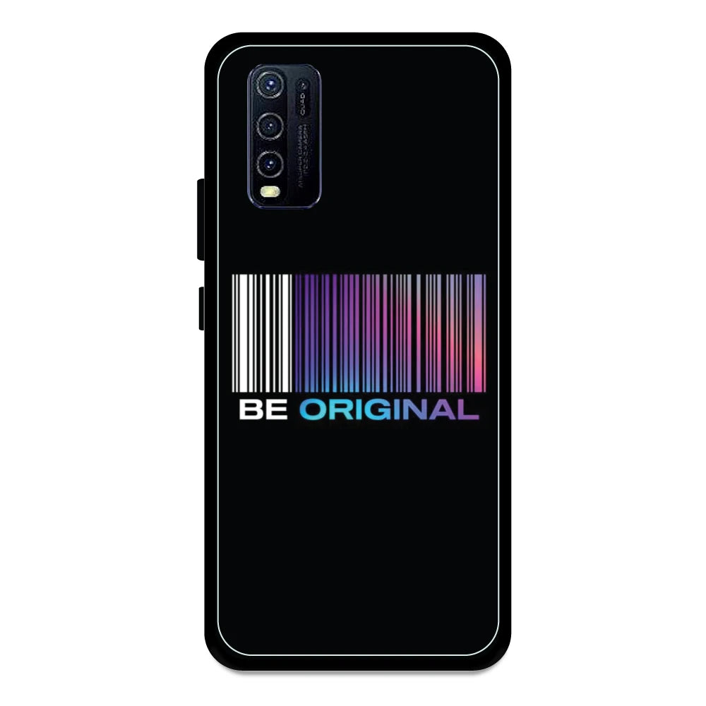 Be Original - Glossy Metal Silicone Case For Vivo Models