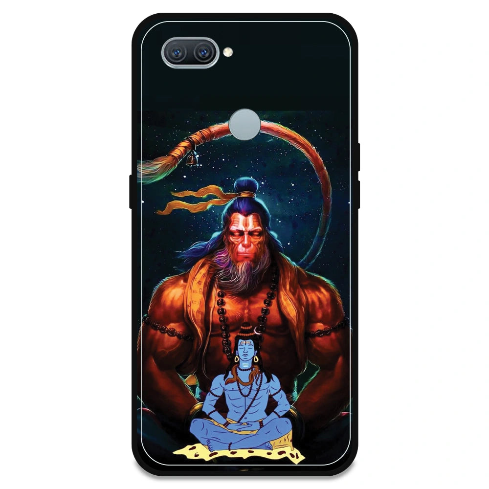 Lord Shiva & Lord Hanuman - Armor Case For Oppo Models Oppo A12