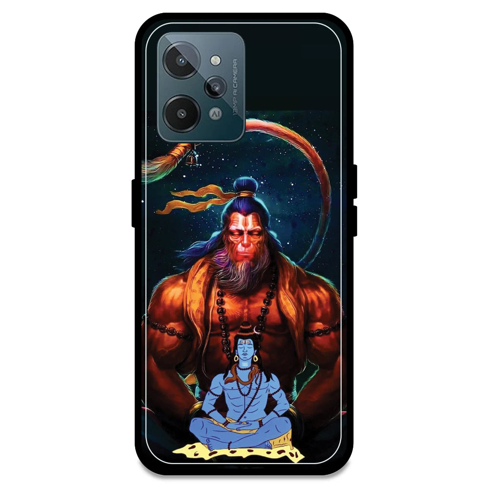 Lord Shiva & Lord Hanuman - Armor Case For Realme Models Realme C31