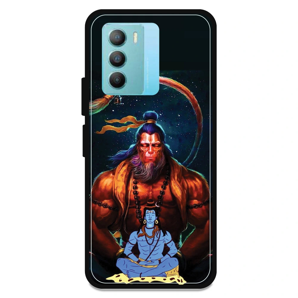 Lord Shiva & Lord Hanuman - Armor Case For Vivo Models Vivo T1
