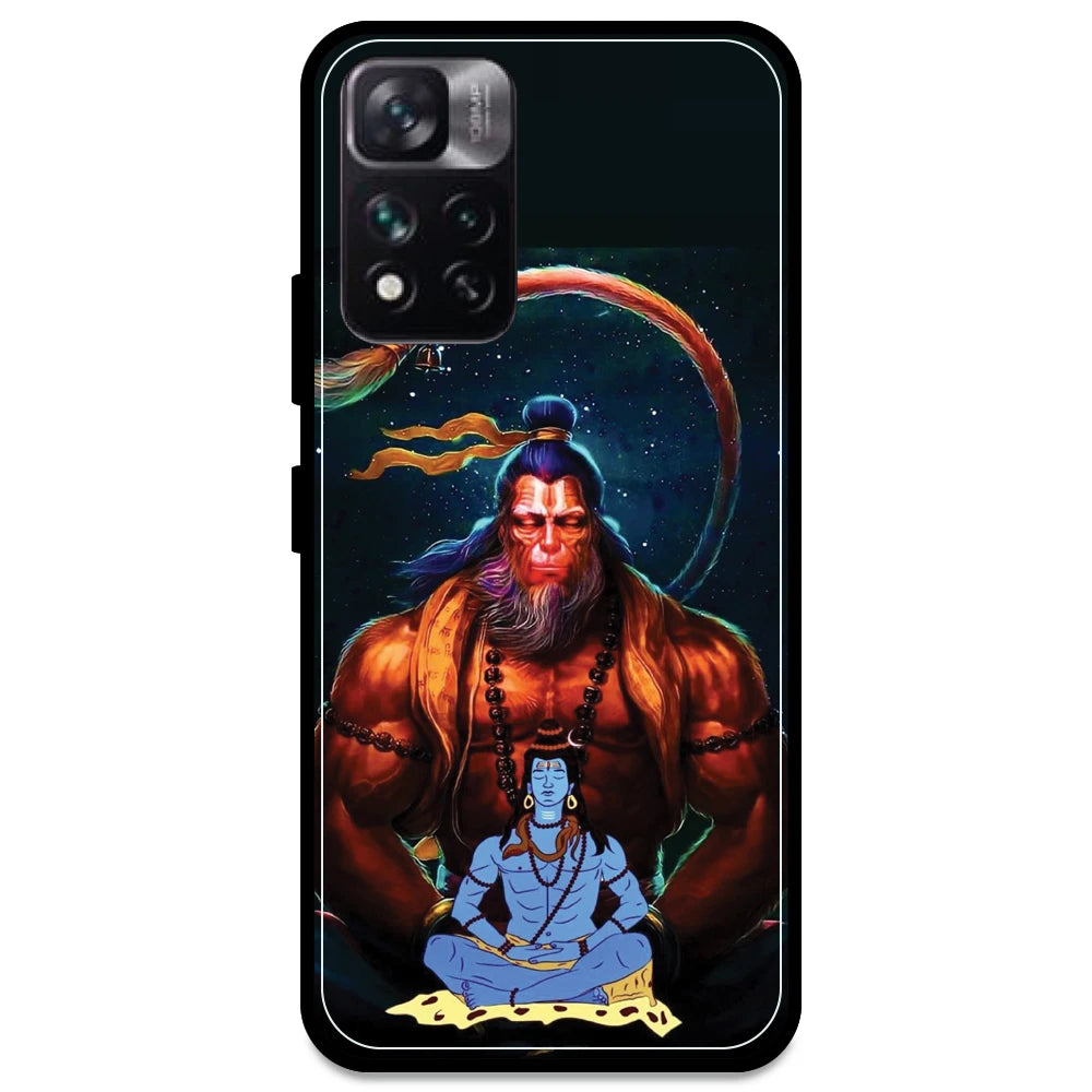Lord Shiva & Lord Hanuman - Armor Case For Redmi Models Redmi Note 11i