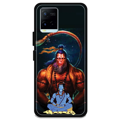Lord Shiva & Lord Hanuman - Armor Case For Vivo Models Vivo Y21