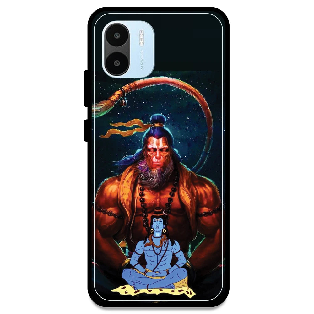 Lord Shiva & Lord Hanuman - Armor Case For Redmi Models Redmi Note A1