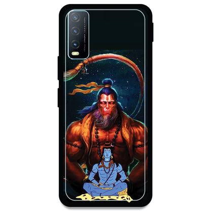 Lord Shiva & Lord Hanuman - Armor Case For Vivo Models Vivo Y20