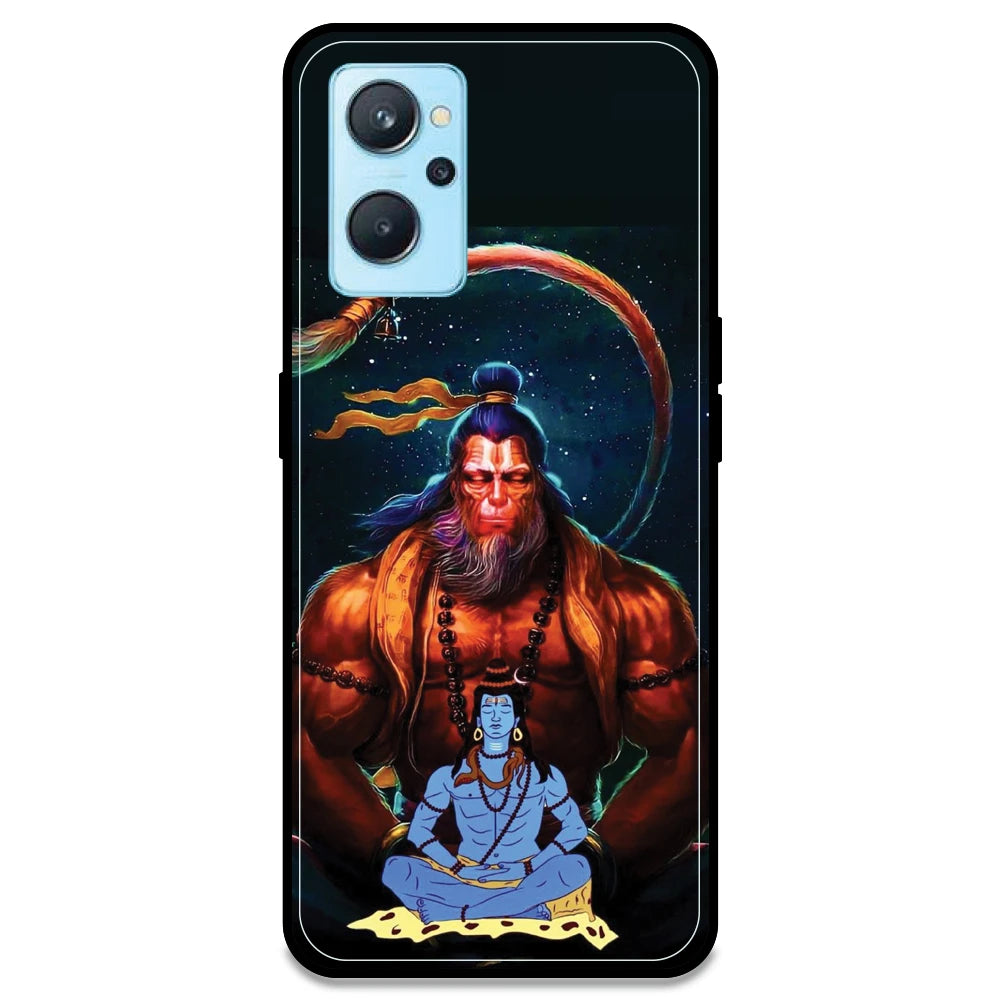Lord Shiva & Lord Hanuman - Armor Case For Realme Models Realme 9i 4G