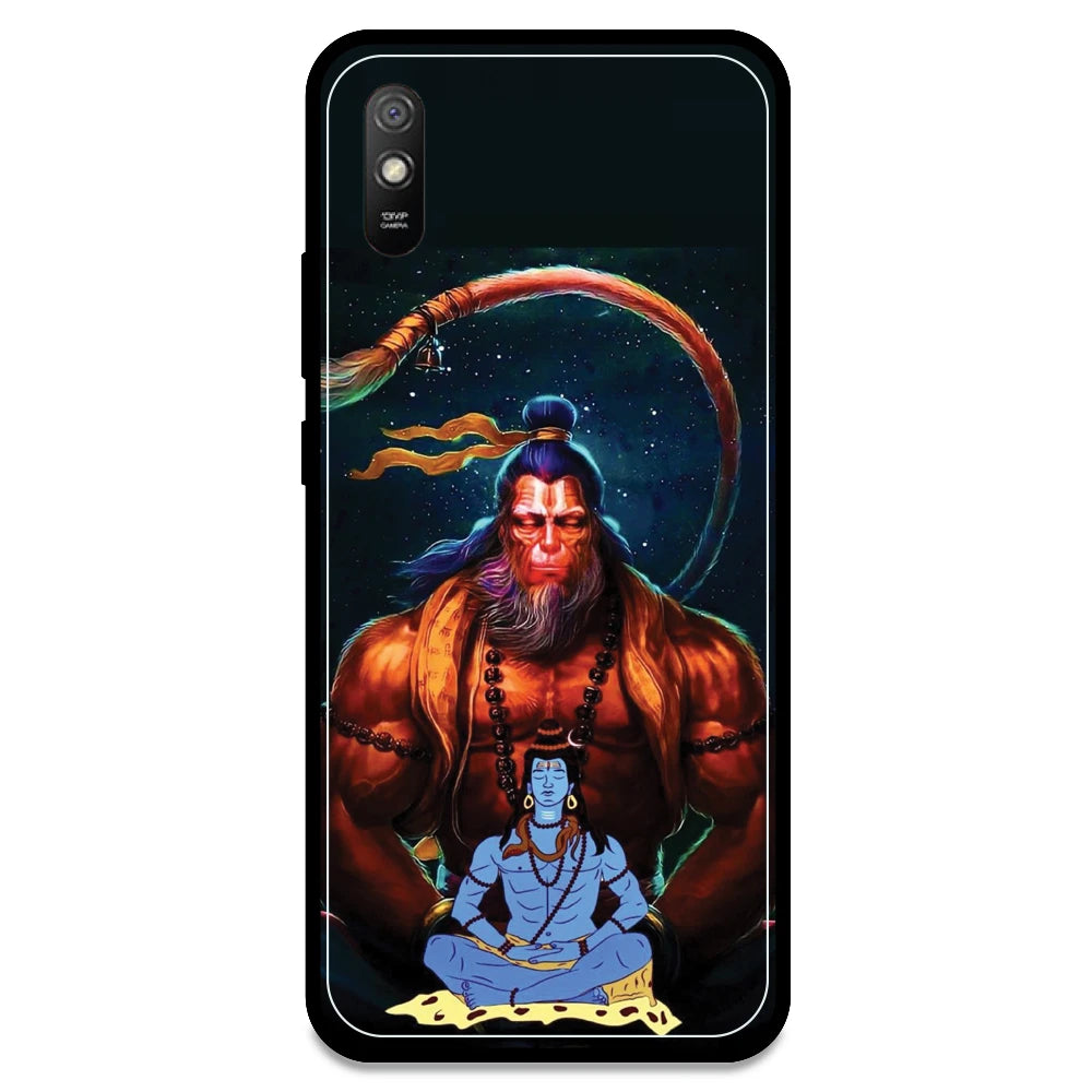 Lord Shiva & Lord Hanuman - Armor Case For Redmi Models Redmi Note 9A