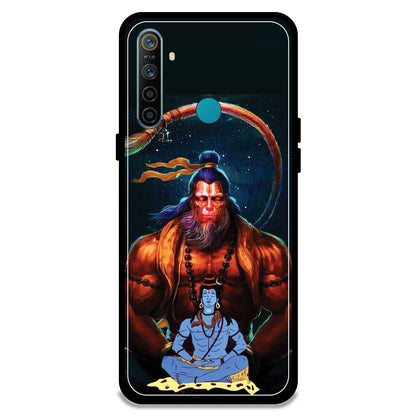 Lord Shiva & Lord Hanuman - Armor Case For Realme Models Realme 5i