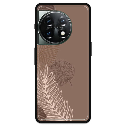 Brown Leaves - Armor Case For OnePlus Models OnePlus 11