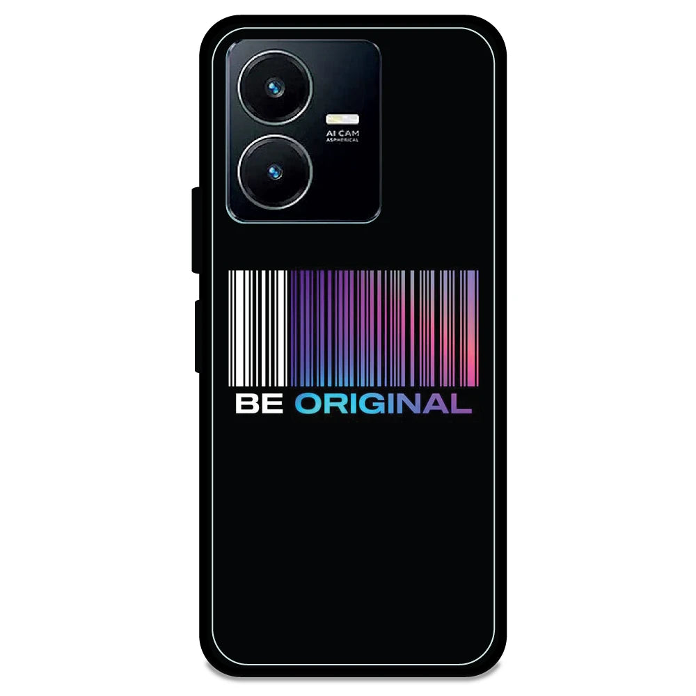 Be Original - Glossy Metal Silicone Case For Vivo Models