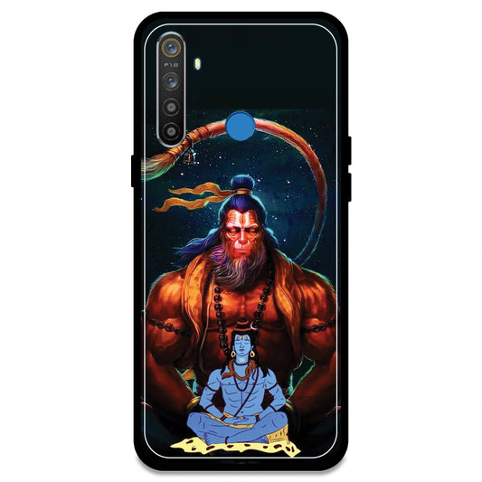 Lord Shiva & Lord Hanuman - Armor Case For Realme Models Realme 5