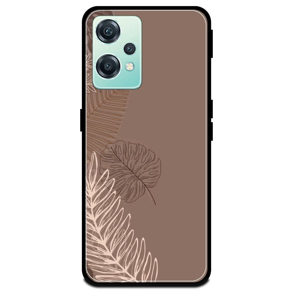 Brown Leaves Armor Case OnePlus Nord CE 2 Lite