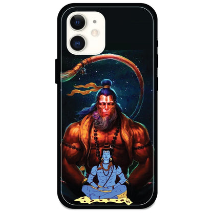 Lord Shiva & Lord Hanuman - Armor Case For Apple iPhone Models Iphone 12