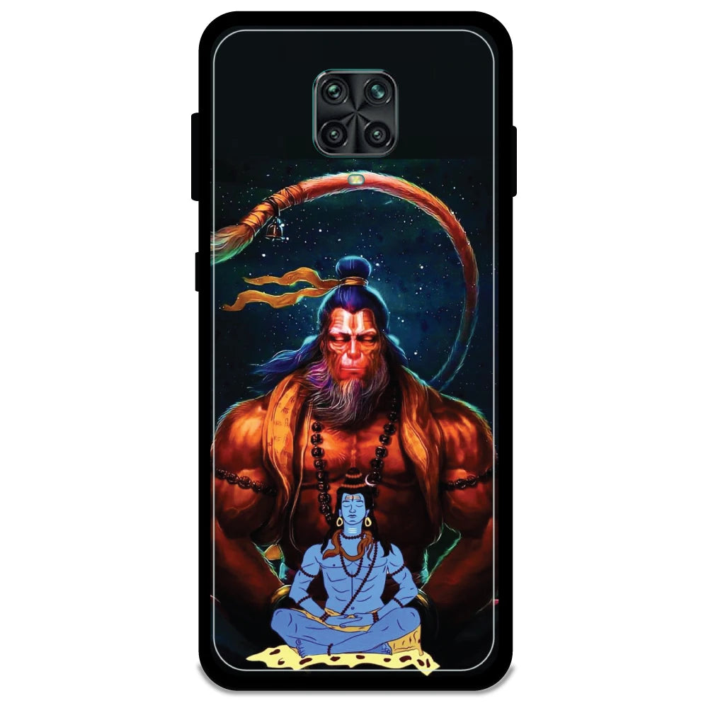 Lord Shiva & Lord Hanuman - Armor Case For Redmi Models 9 Pro