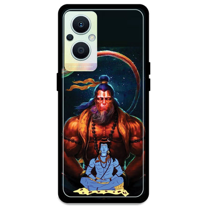 Lord Shiva & Lord Hanuman - Armor Case For Oppo Models Oppo F21 Pro 5G