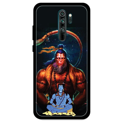 Lord Shiva & Lord Hanuman - Armor Case For Redmi Models 8 Pro
