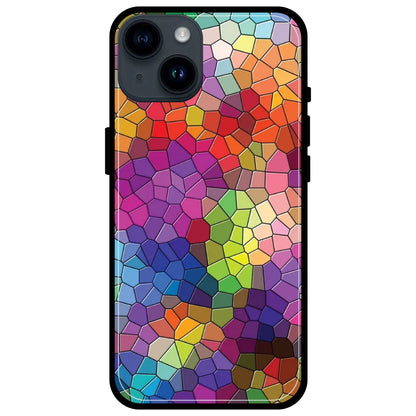 Rainbow Mosiac - Armor Case For Apple iPhone Models 14