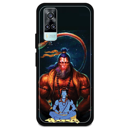 Lord Shiva & Lord Hanuman - Armor Case For Vivo Models Vivo Y51