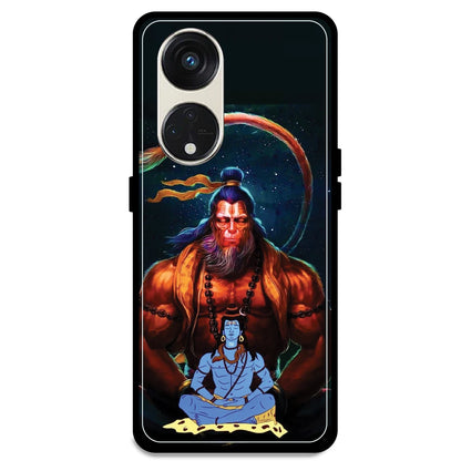 Lord Shiva & Lord Hanuman - Armor Case For Oppo Models Oppo Reno 8T 5G