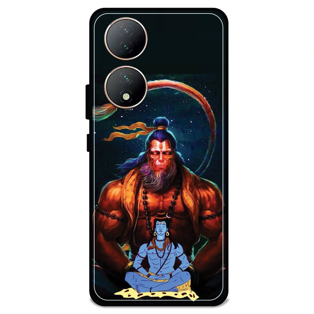 Lord Shiva & Lord Hanuman - Armor Case For Vivo Models Vivo Y100