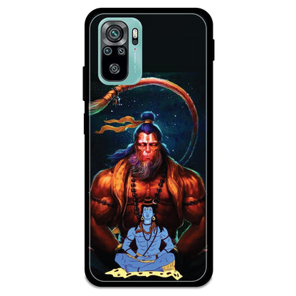 Lord Shiva & Lord Hanuman - Armor Case For Redmi Models 10s