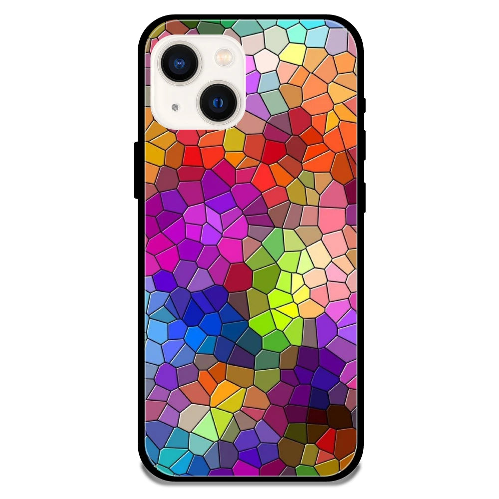 Rainbow Mosiac - Armor Case For Apple iPhone Models 13