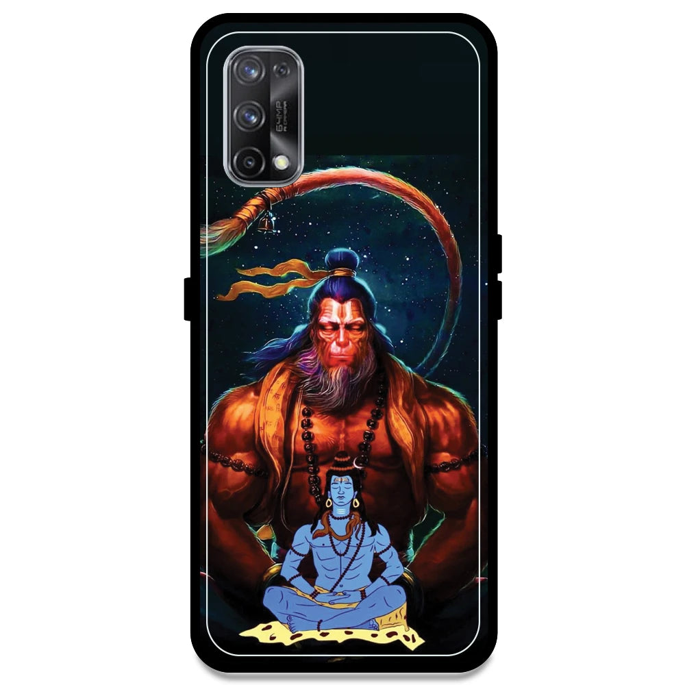 Lord Shiva & Lord Hanuman - Armor Case For Realme Models Realme X7