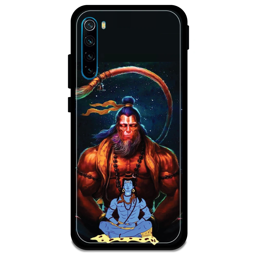 Lord Shiva & Lord Hanuman - Armor Case For Redmi Models 8