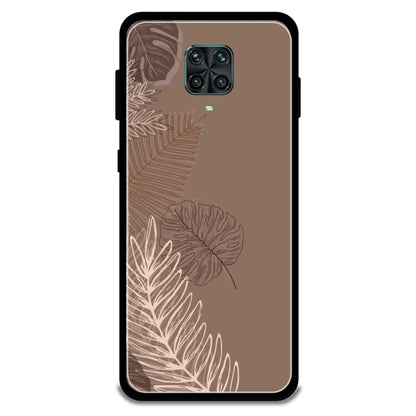 Brown Leaves - Armor Case For Redmi Models 9 Pro