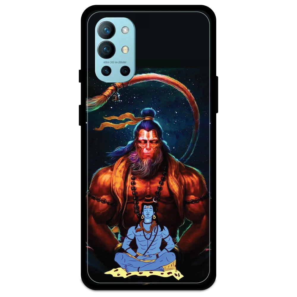 Lord Shiva & Lord Hanuman - Armor Case For OnePlus Models One Plus Nord 9R