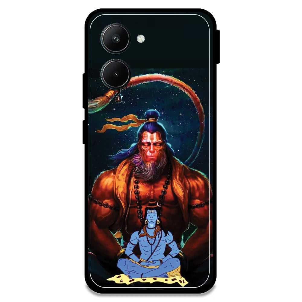 Lord Shiva & Lord Hanuman - Armor Case For Realme Models Realme C33
