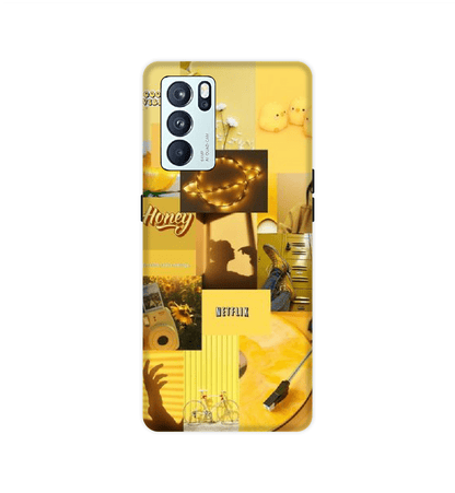 Yellow Collage - Hard Cases For Oppo Models