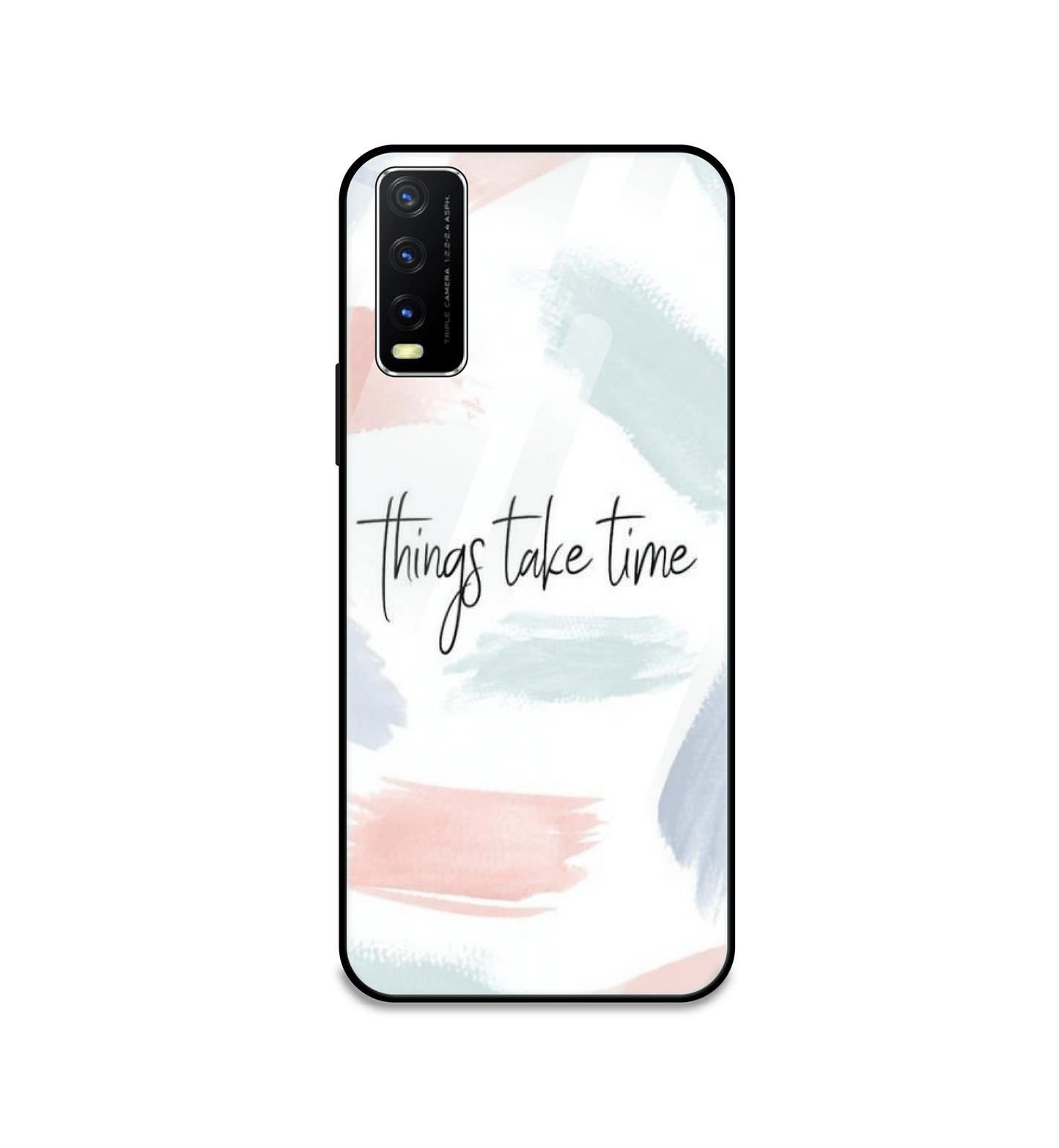 Things Take Time - Glass Case For Vivo Models