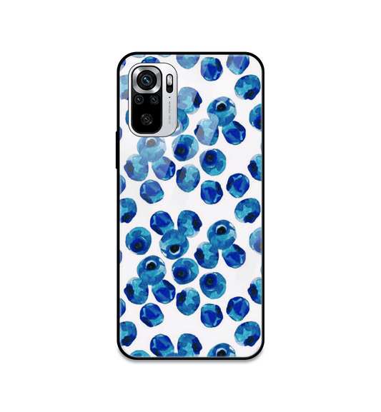 Blueberries - Glass Case For Redmi Models