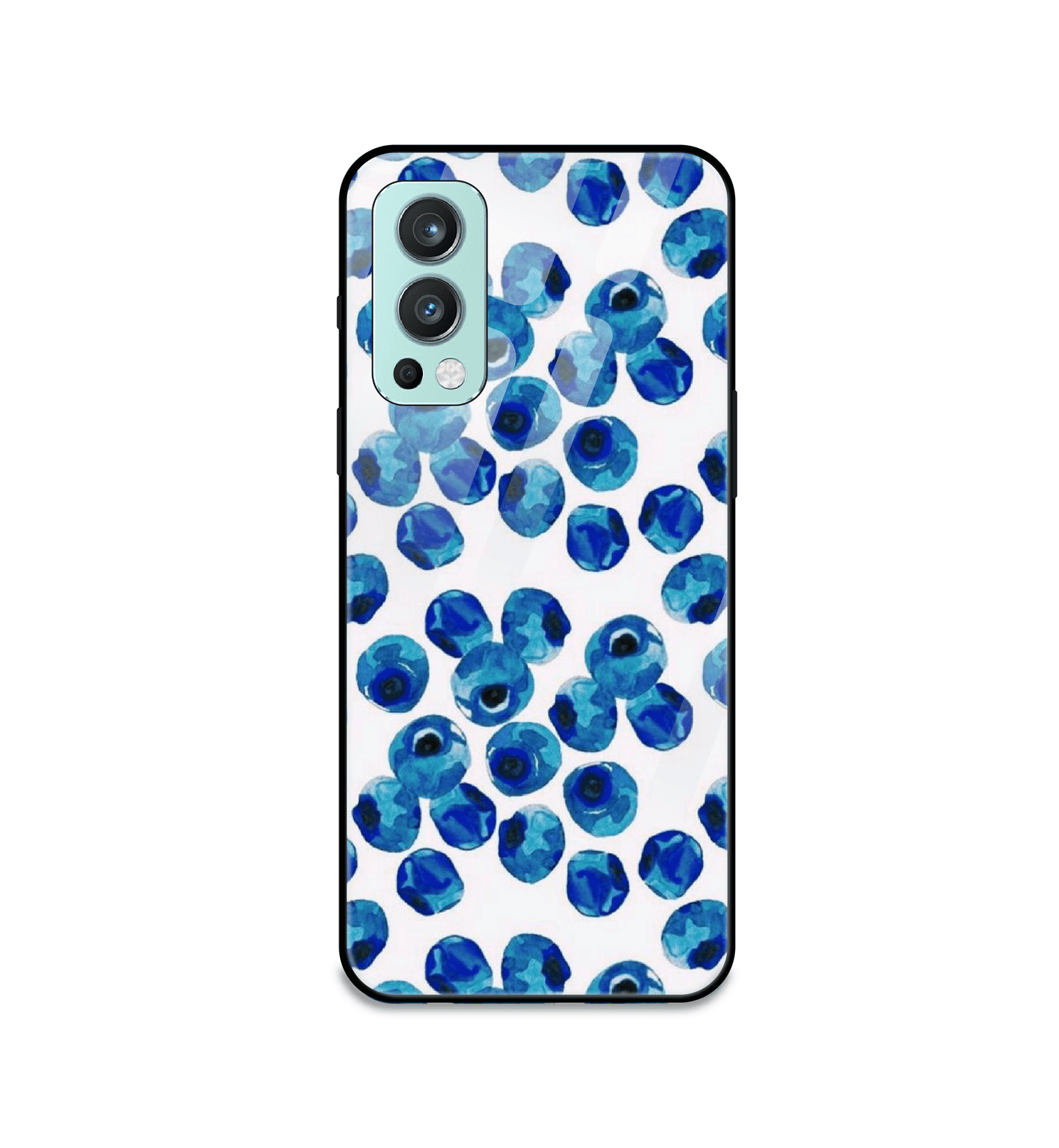 Blueberries - Glass Case For OnePlus Models