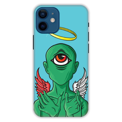 Alien Angel & Devil - Hard Cases For iPhone Models