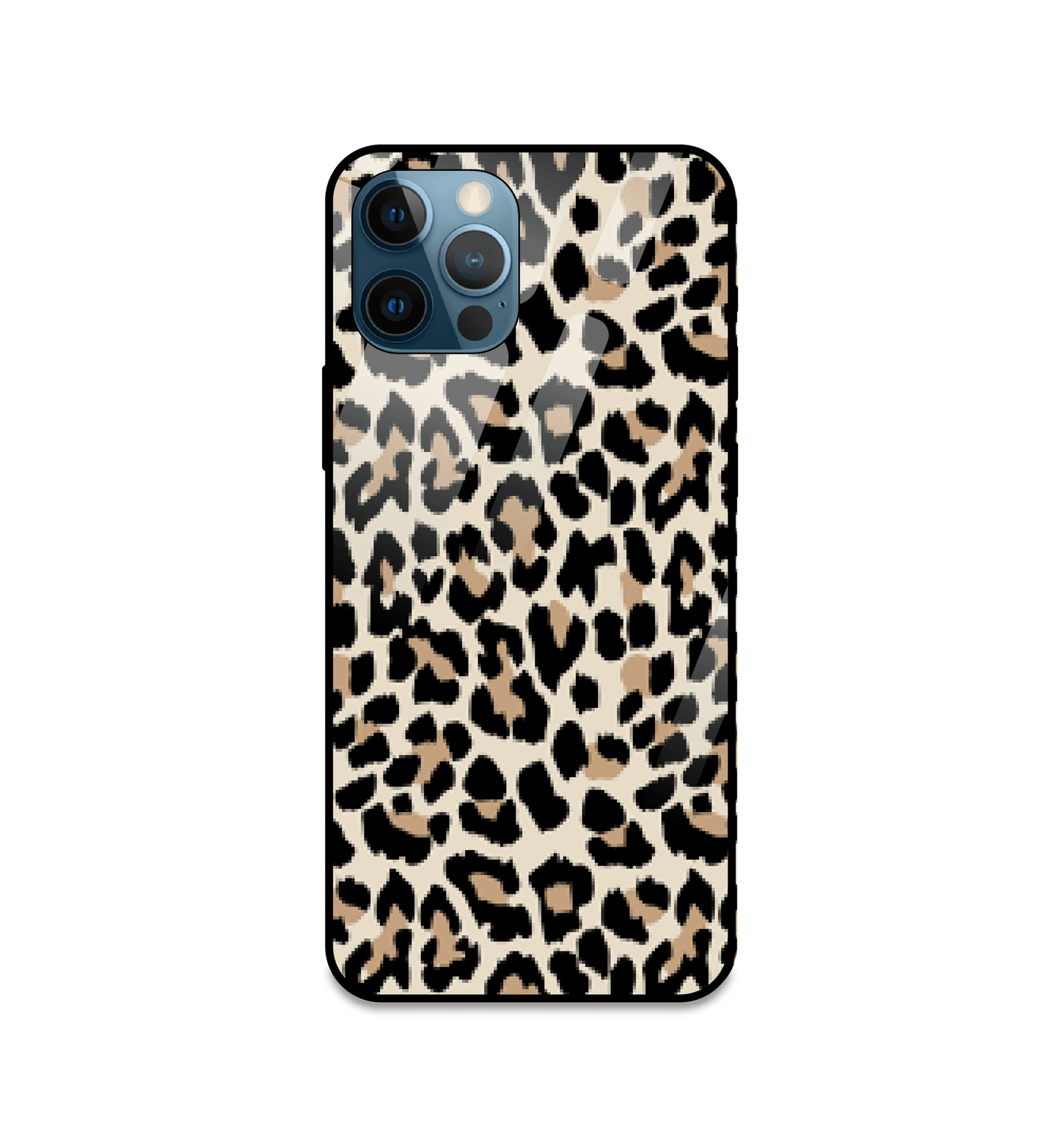 Leopard Print - Glass Cases For iPhone Models